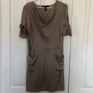 BCBG Max Azria dress in hazelnut